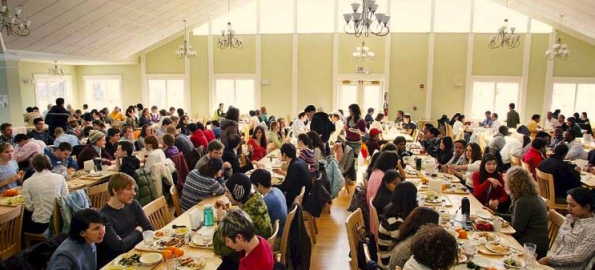 l'aile sud du restaurant universitaire de Maharishi U